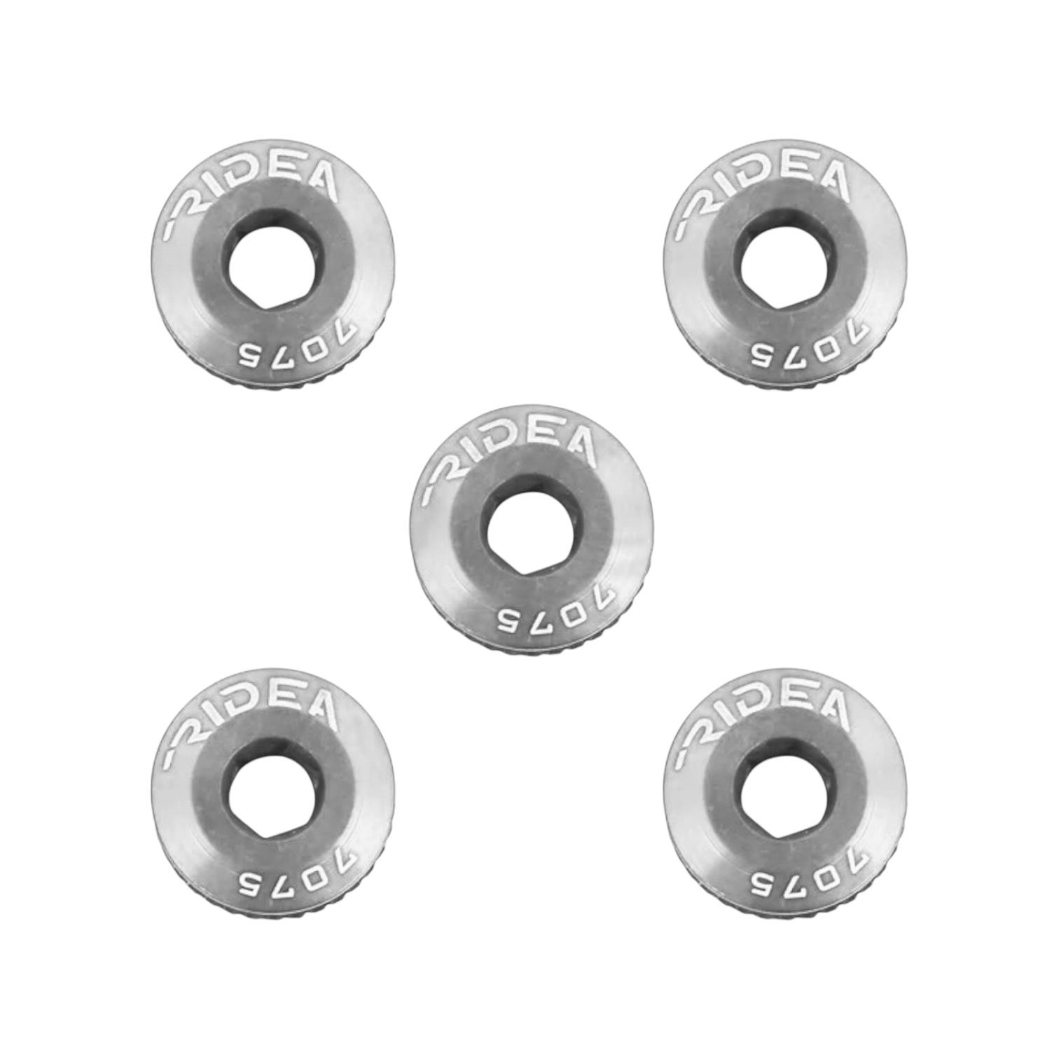 Ridea Chainring Bolts_Silver