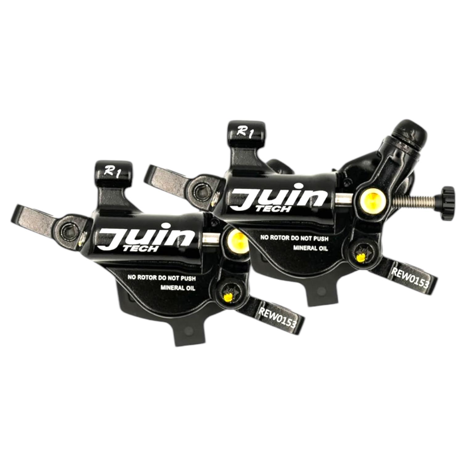 Juin Tech Hybrid Hydraulic Mountain Disc Brake Caliper - R1_Black