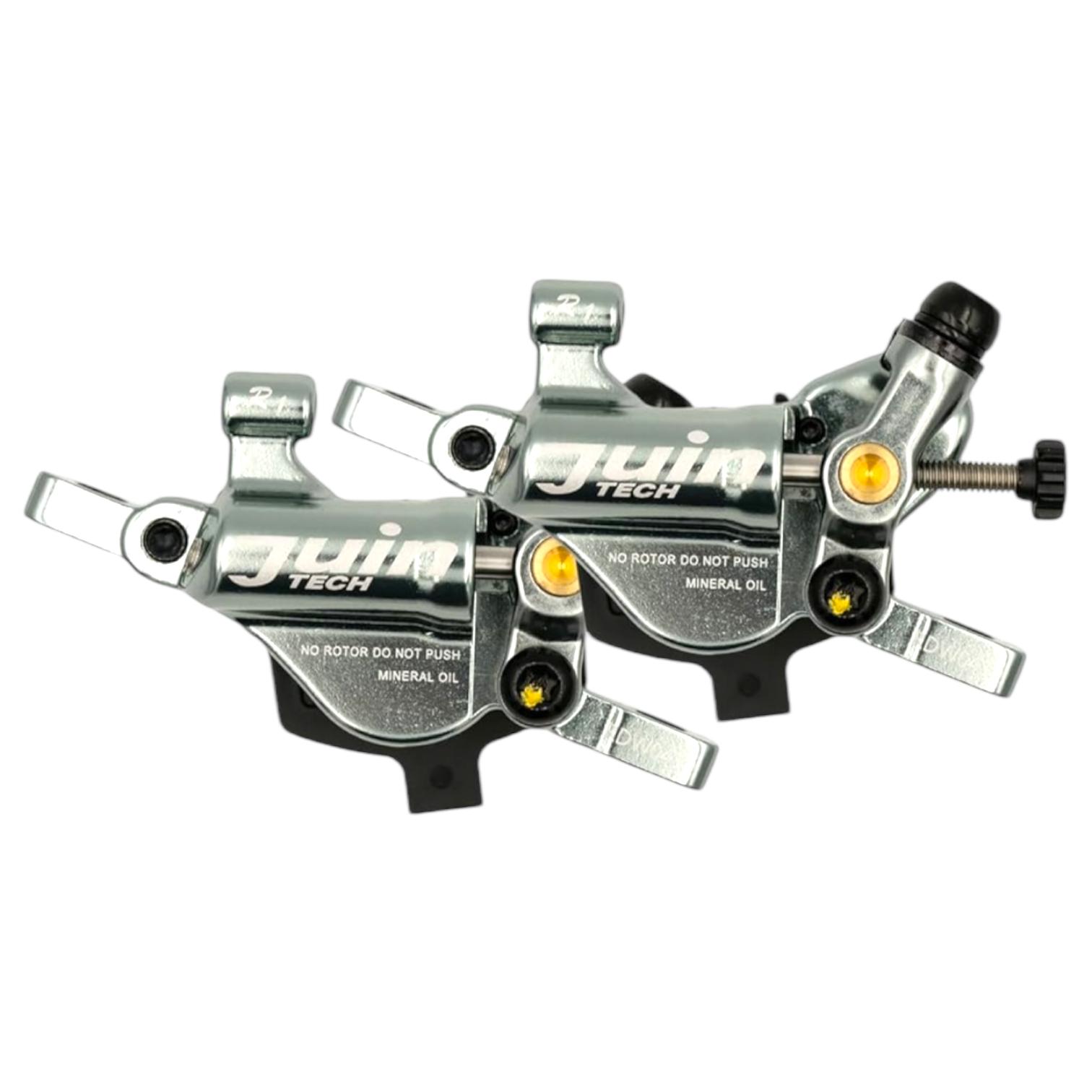 Juin Tech Hybrid Hydraulic Mountain Disc Brake Caliper - R1_Grey