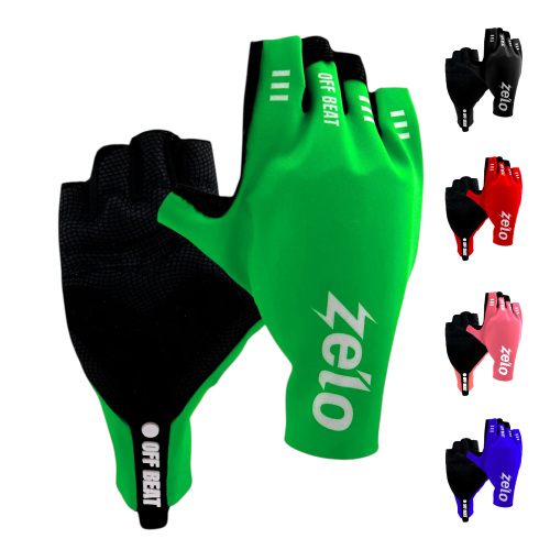 Zelo Kids Pro Team Racing Gloves | Half Finger